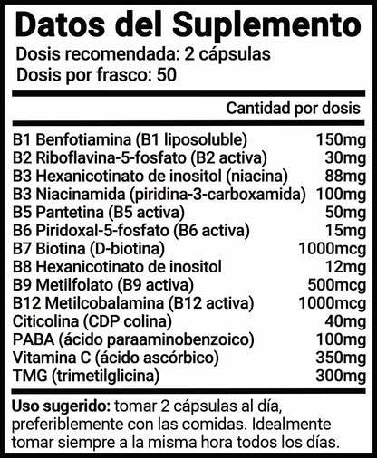 B-Active (Complejo de Vitaminas B activadas)