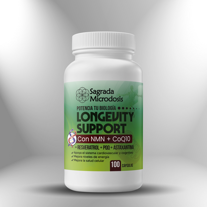 Longevity Support: Apoyo para envejecimiento saludable ► 100 cápsulas