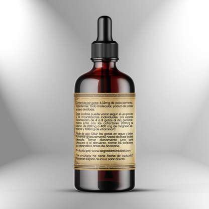 Solución de Lugol 5% (Yodo) 50ml y 100ml