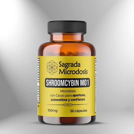 Shroomcybin M01: Autoestima - Confianza ► 100mg - 50 cápsulas
