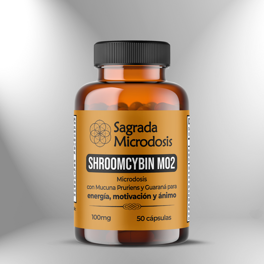 Shroomcybin M02: Energía - Motivación ► 100mg - 50 cápsulas