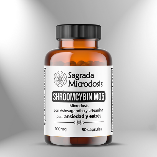 Shroomcybin M05: Ansiedad – Stress ► 100mg - 50 cápsulas