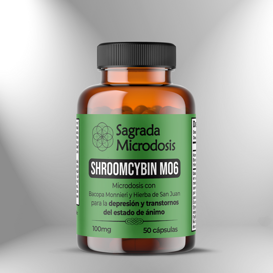 Shroomcybin M06: Depresión ► 100mg - 50 cápsulas