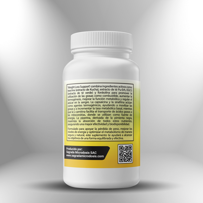 Weight Loss Support - Apoyo para bajar de peso ► 100 cápsulas
